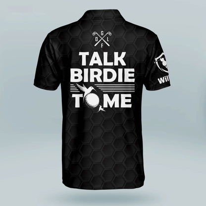 Talk Birdie To Me Golf Polo Shirt GM0212