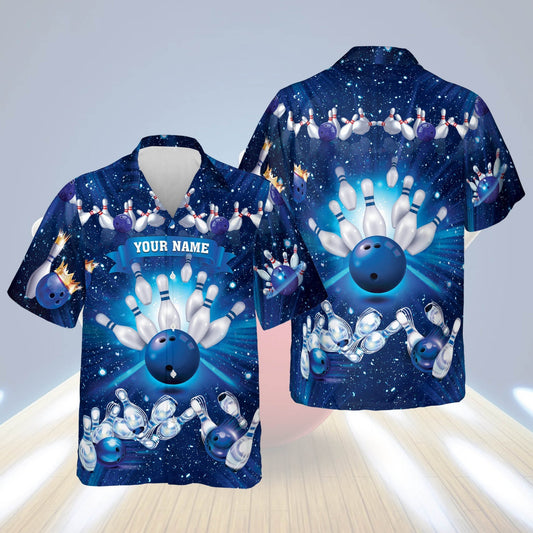 Custom Funny Bowling Shirts with Names Hawaiian shirt, Bowling Hawaiian shirt for men HO2765