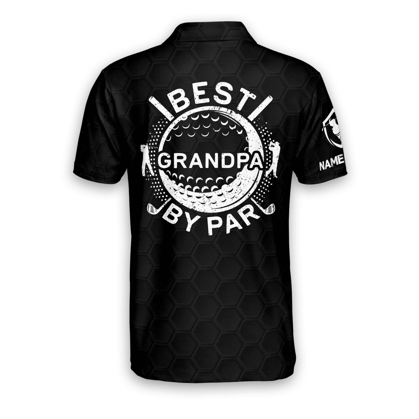 Best Grandpa By Par Golf Polo Shirt GM0186