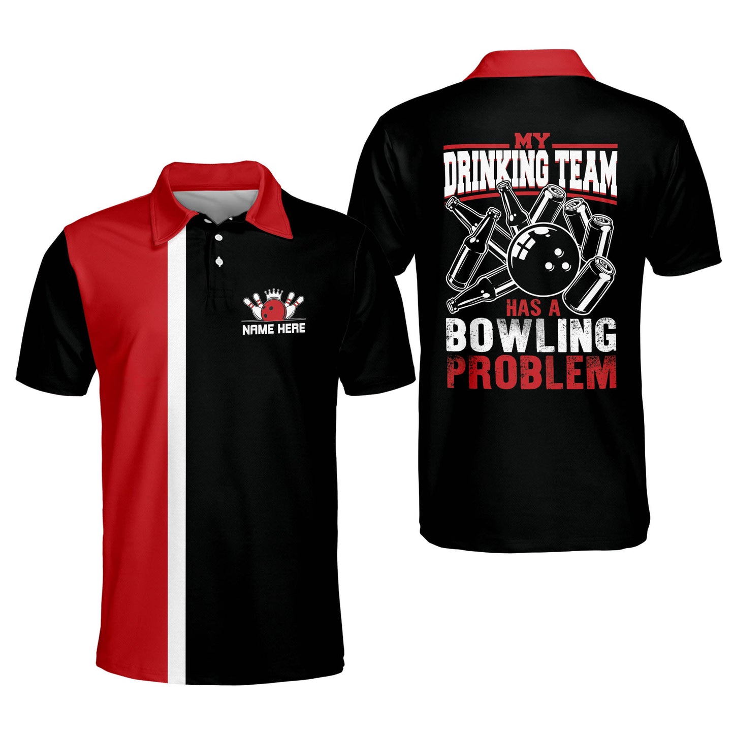 Custom Bowling Problem Bowling Shirts BM0111