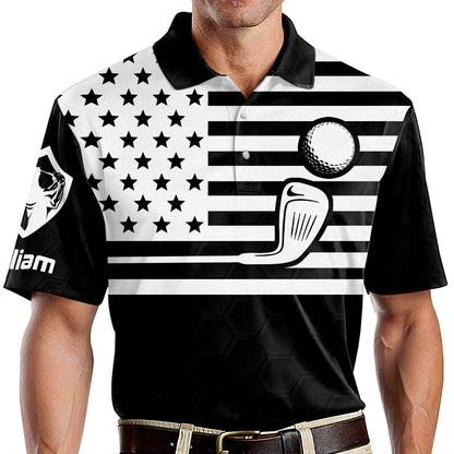 World's Okayest Golfer Golf Polo Shirt GM0084
