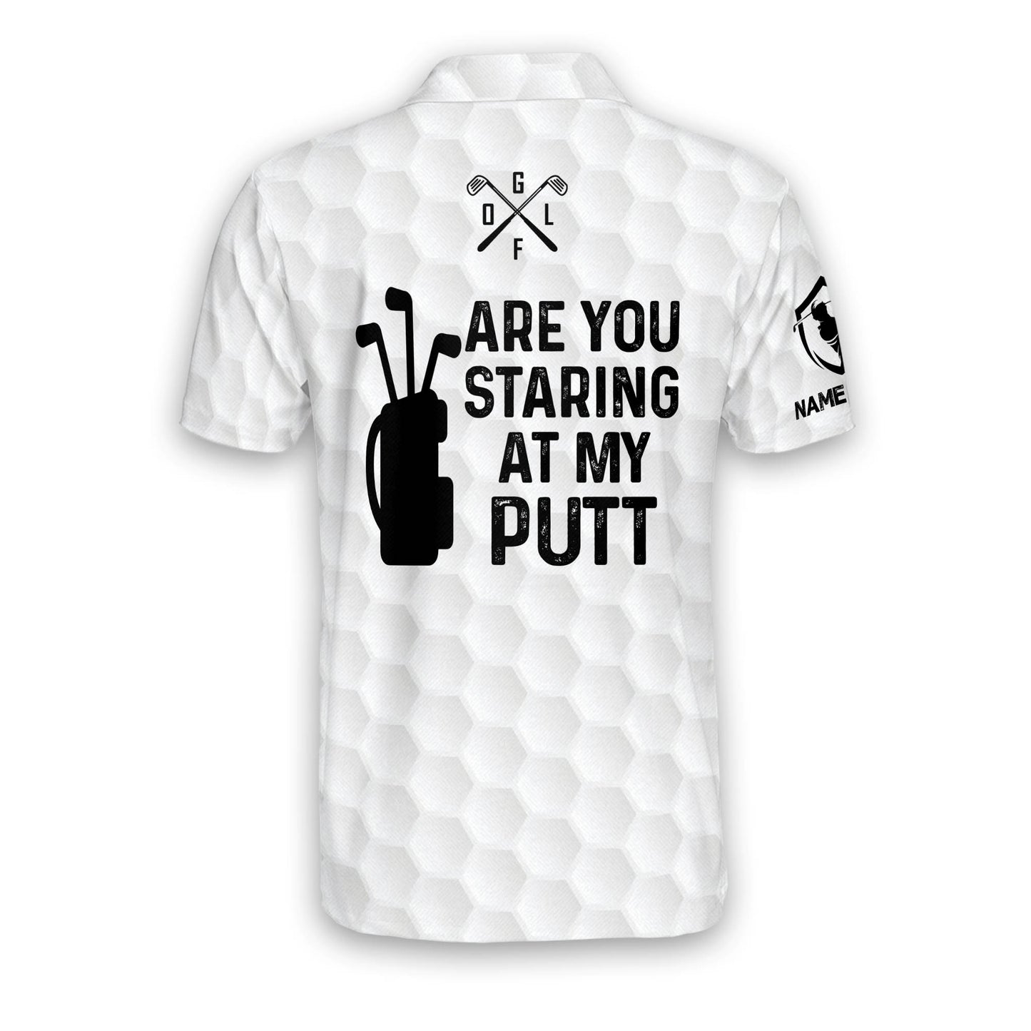 Are You Staring At My Putt Golf Polo Shirt GM0153