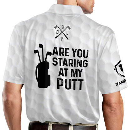 Are You Staring At My Putt Golf Polo Shirt GM0153