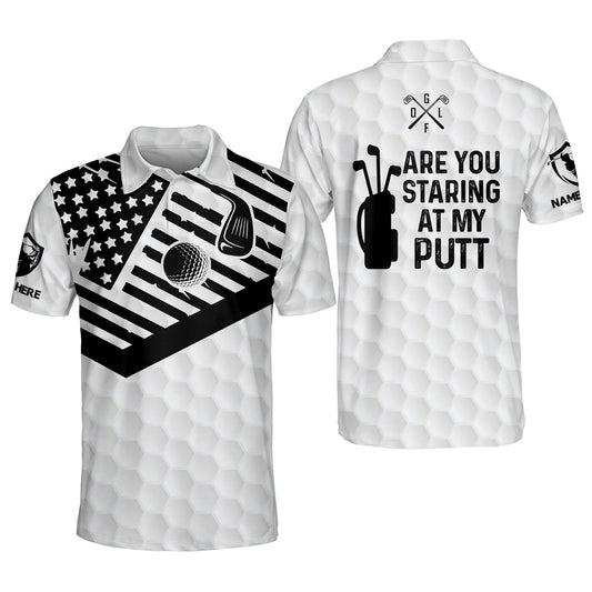 Are You Staring At My Putt Golf Polo Shirt GM0153