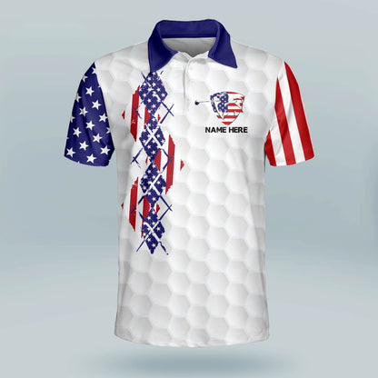 July 4th 2020 7 Iron Party Golf Polo Shirt GM0291