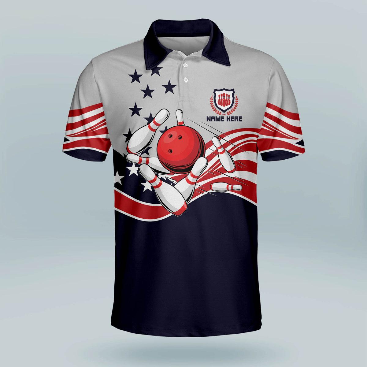 Officer Bowling Shirt