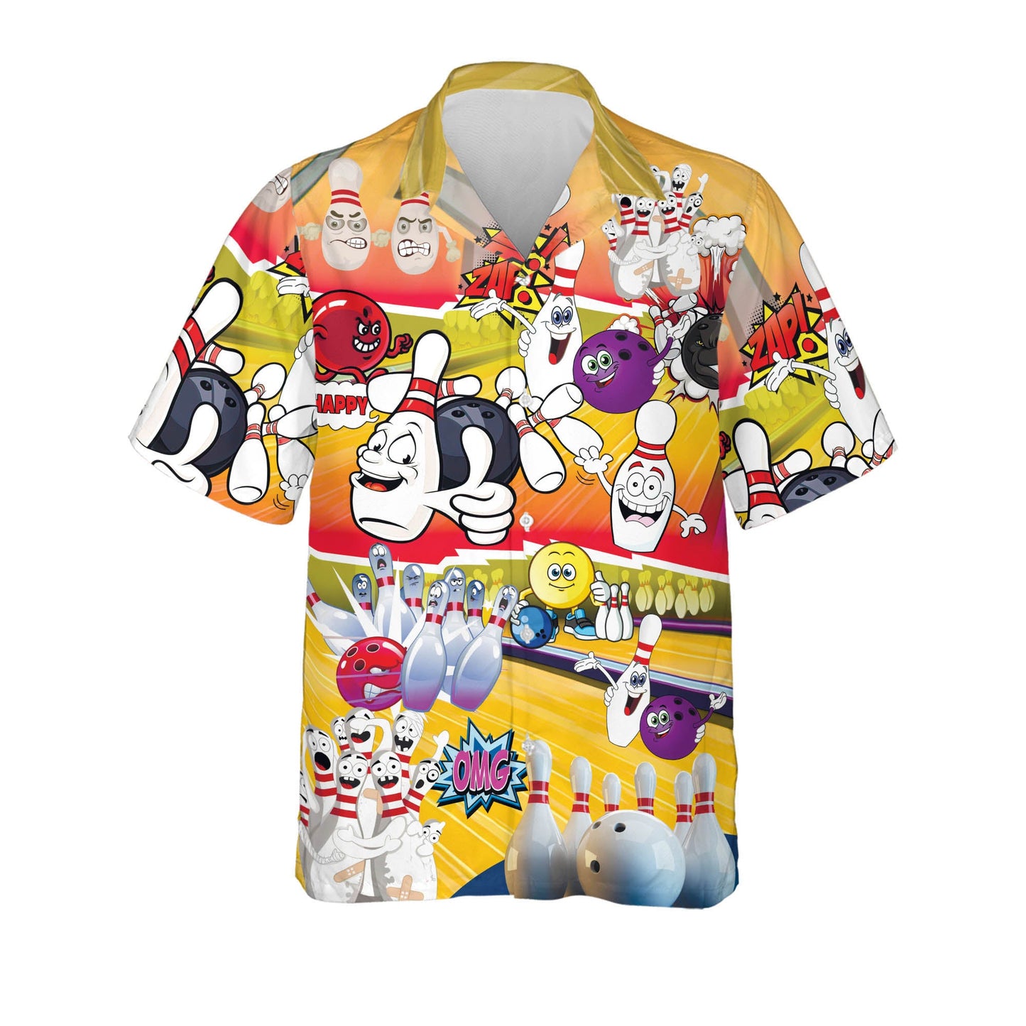 Custom Funny Hawaiian Bowling Shirt HB0111
