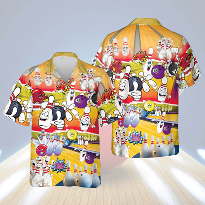 Custom Funny Hawaiian Bowling Shirt HB0111