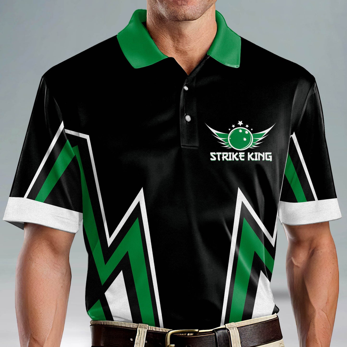 Strike King Bowling Polo Shirts BM0074