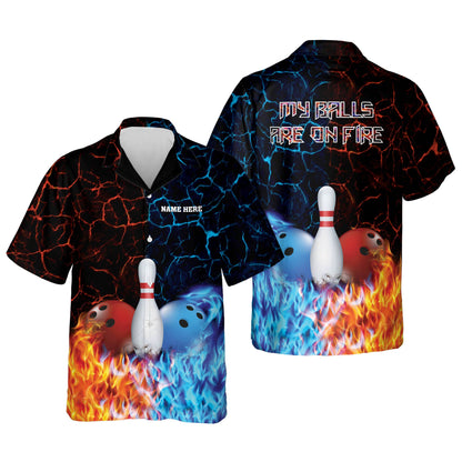 My Balls Are On Fire Hawaiian Shirts HB0133