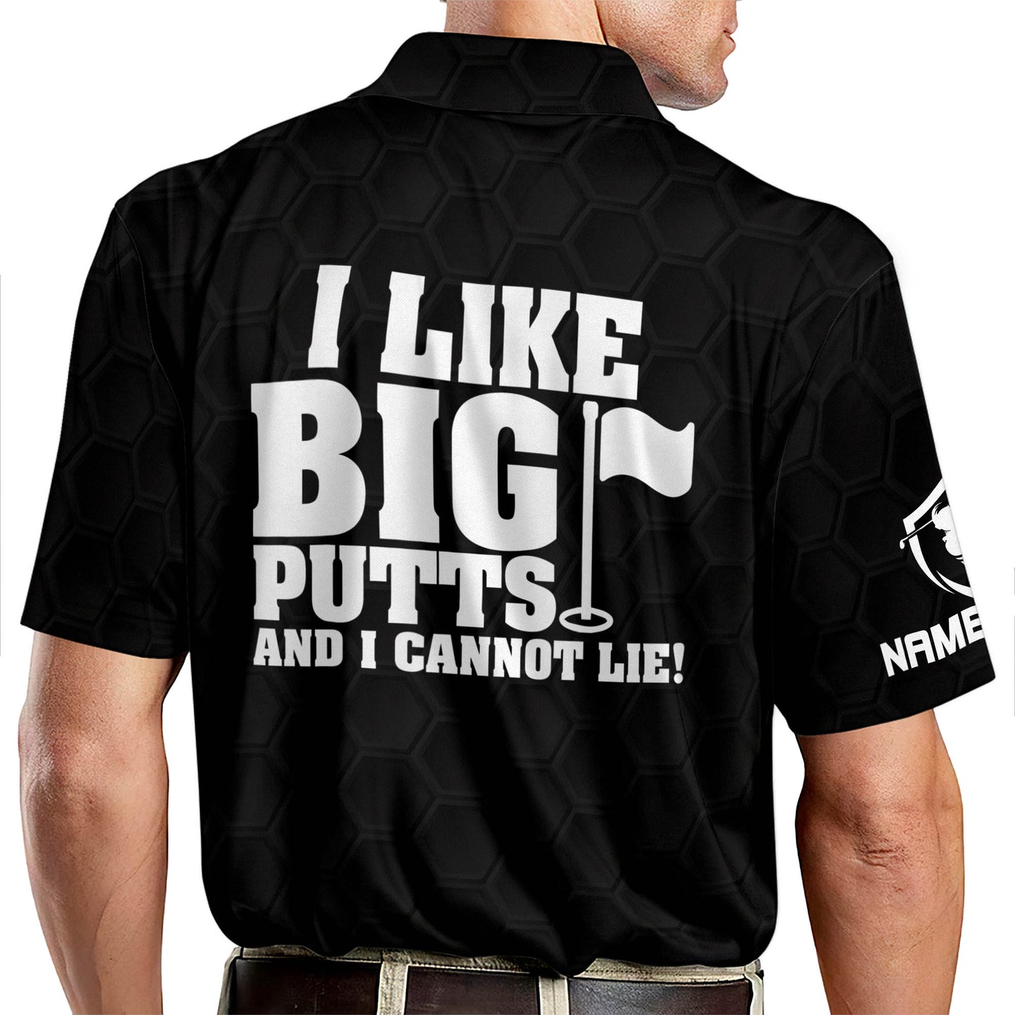 I Like Big Putts And I Cannot Lie Golf Polo Shirt GM0223