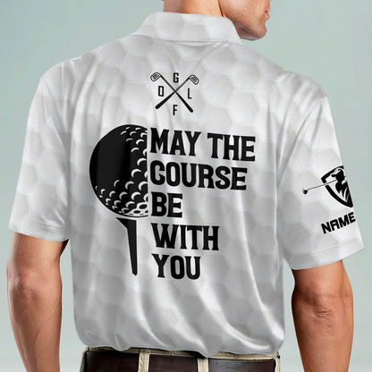May The Course Be with You Golf Polo Shirt GM0241