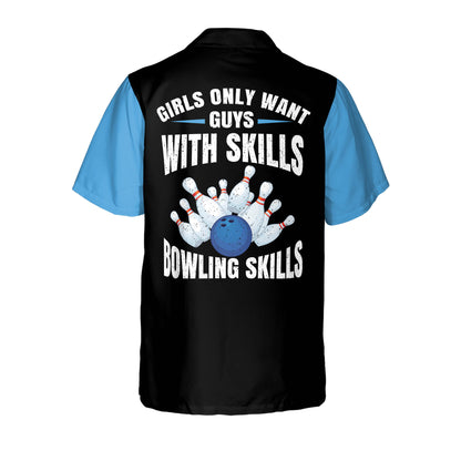 Bowling Skills Hawaiian Shirt HB0058