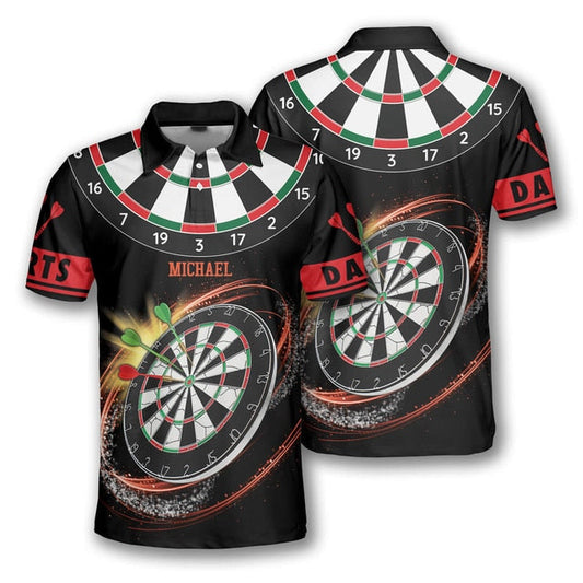 Sports Darts Beer Club Games 3DPrint Summer Casual Polo Shirts Streetwear Short Sleeves T-Shirts DMO0213