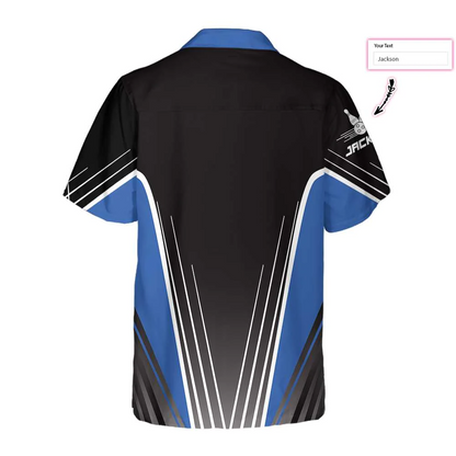 That's How I Roll Bowling Blue Custom Hawaiian Shirt, Personalized Bowling Shirt For Men & Women HO4035