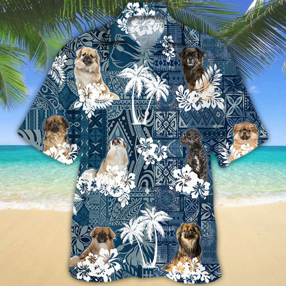 Tibetan Spaniel Hawaiian Shirt HO1484