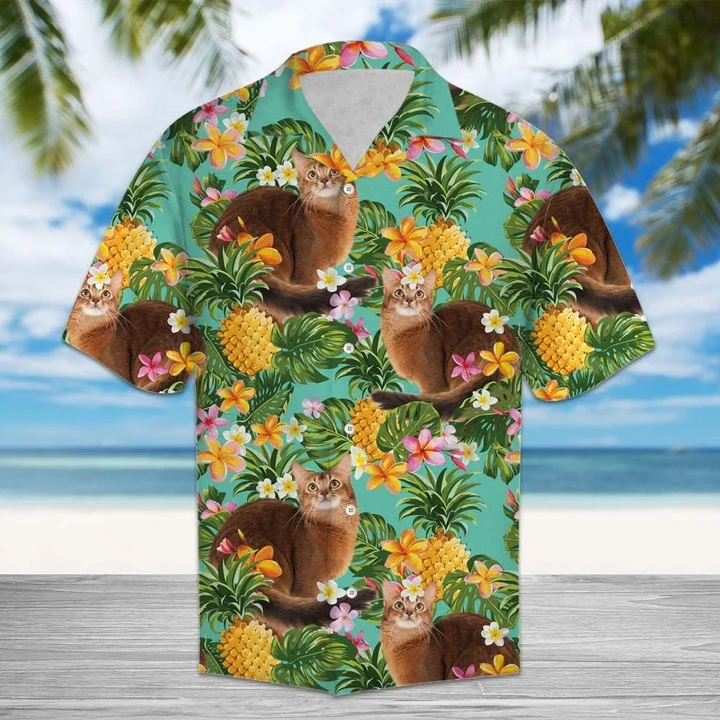 Tropical Pineapple And Plumeria With Somali Hawaiian Shirt HO2102