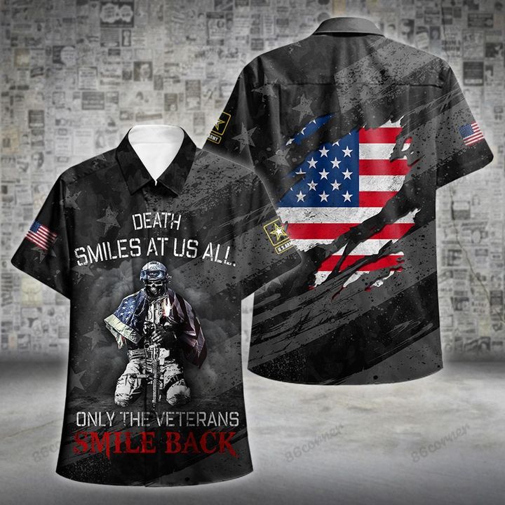 Veterans Smile Back Hawaii Shirt, Summer aloha shirt, Gift for summer HO0773