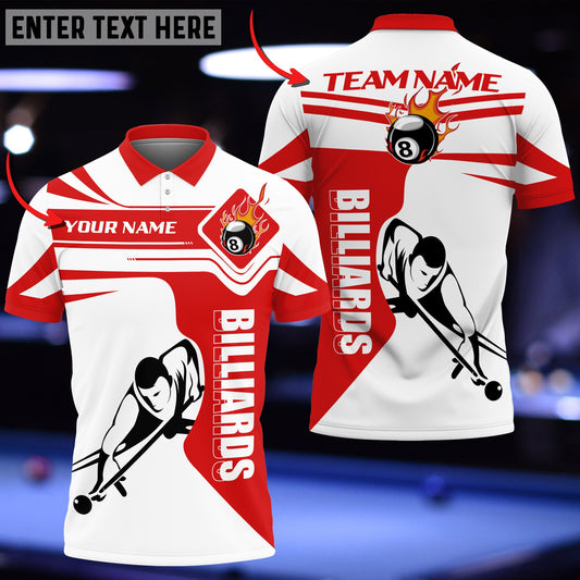 Lasfour Personalized Billiard Ball Polo Shirt BIA0708