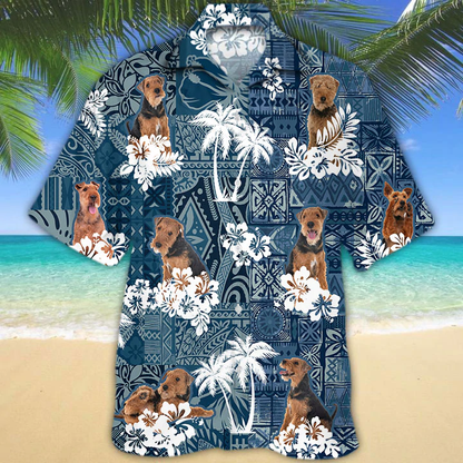Welsh Terrier Hawaiian Shirt HO1487