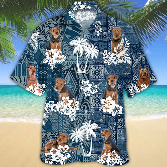 Welsh Terrier Hawaiian Shirt HO1487