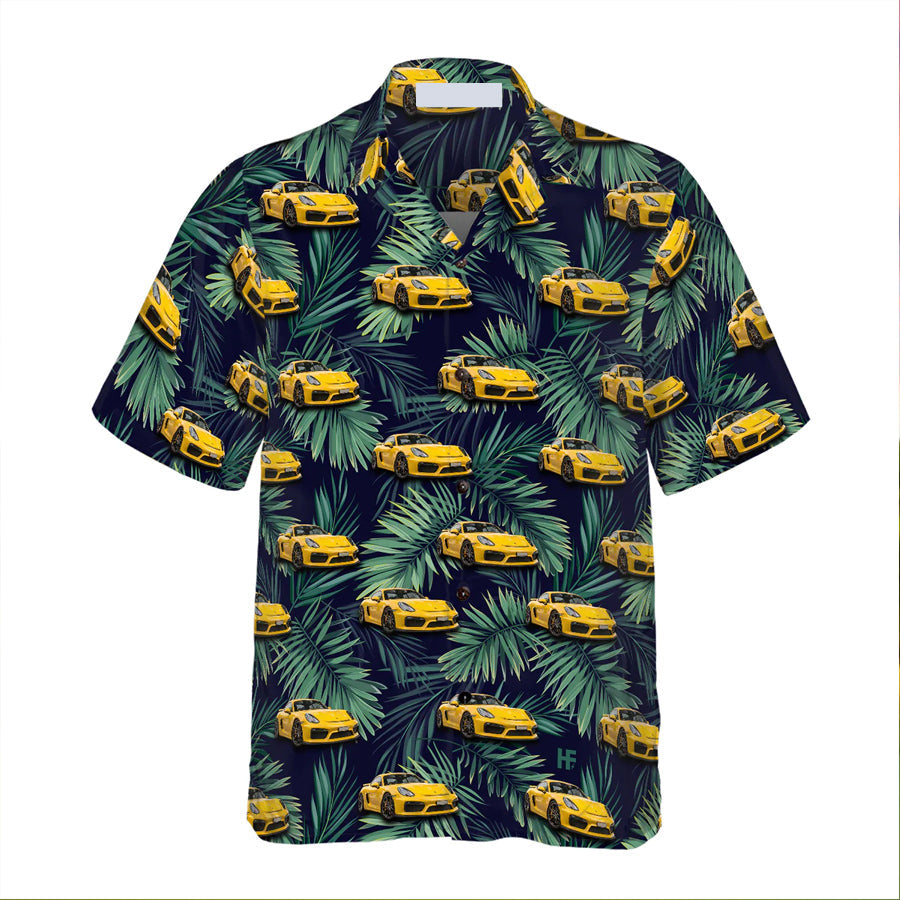 Custom Tropical Car Hawaiian Shirt, Summer gift Hawaiian Shirt For Men HO3126