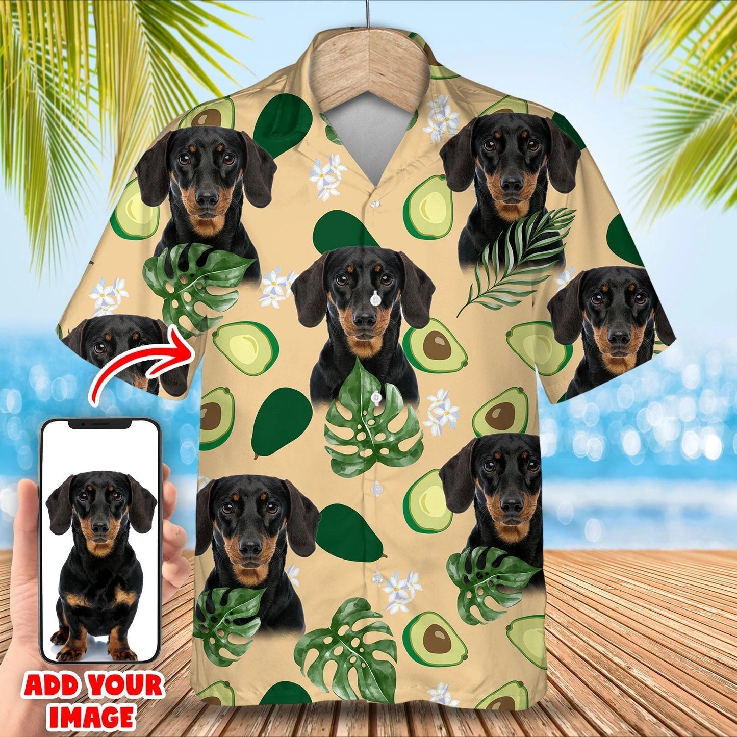 Custom Image Dog Hawaiian shirt, Summer Dog Hawaiian shirt For Men, Women HO0334