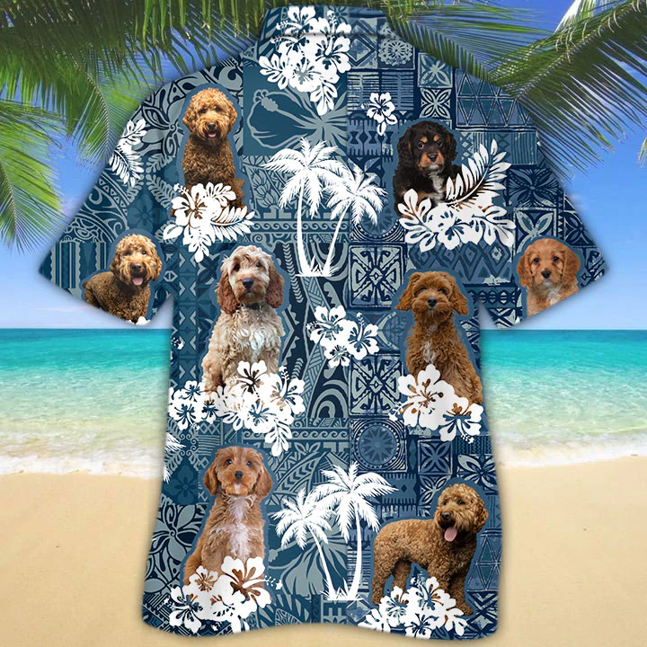 Cavapoo Hawaiian Shirt, Dog Summer Aloha Hawaiian Shirt for Men, Women HO2432