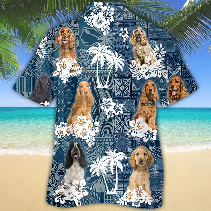 Cocker Spaniel Hawaiian Shirt HO1534