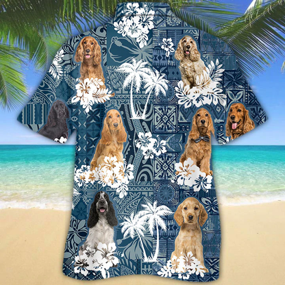 Cocker Spaniel Hawaiian Shirt HO1534