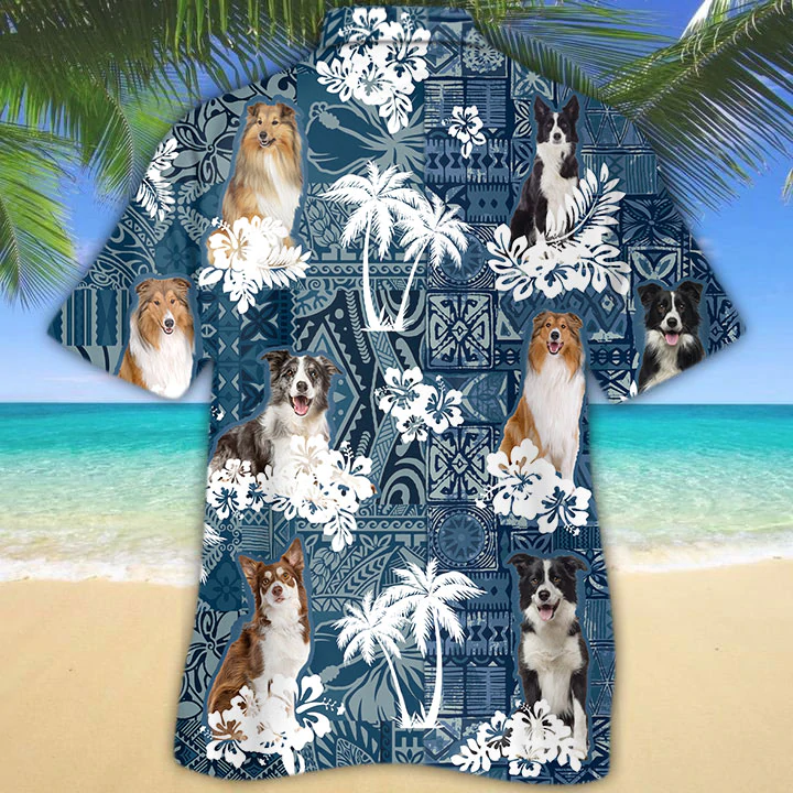 Collie Hawaiian Shirt HO1533