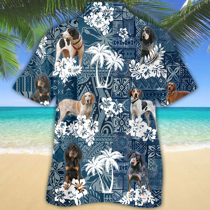 Coonhound Hawaiian Shirt HO1532