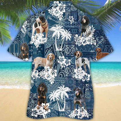 Coonhound Hawaiian Shirt HO1532