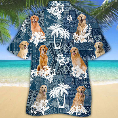 Golden Retriever Hawaiian Shirt HO1556