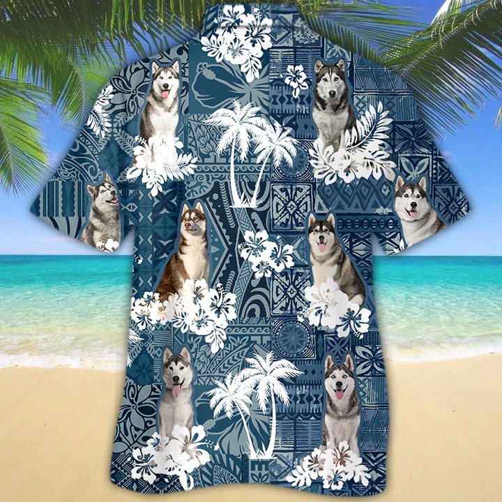 Husky Hawaiian Shirt HO1559