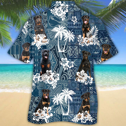 Rottweiler Hawaiian Shirt HO1511