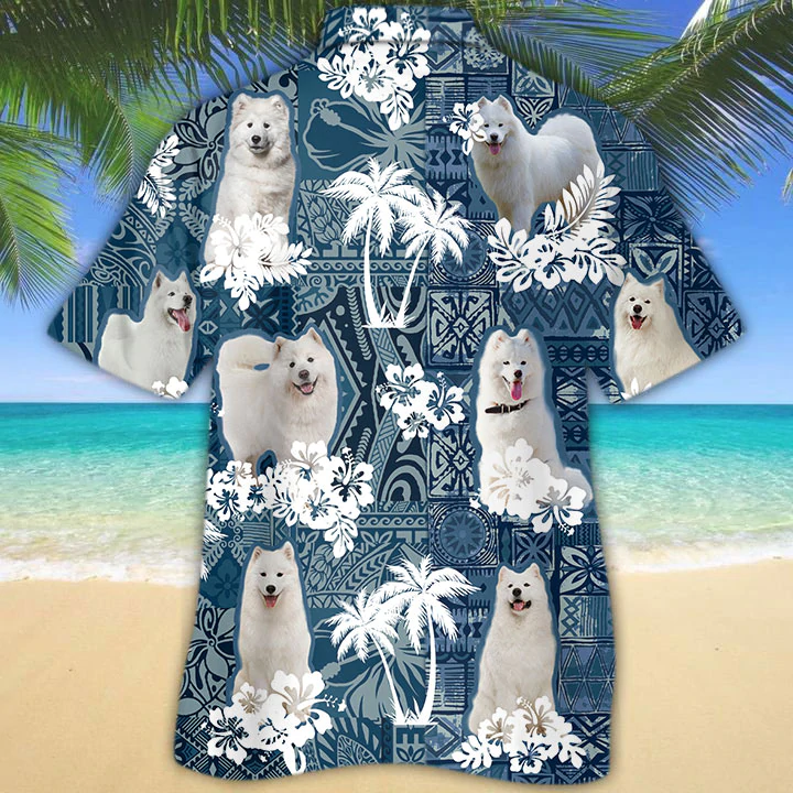Samoyed Hawaiian Shirt HO1502