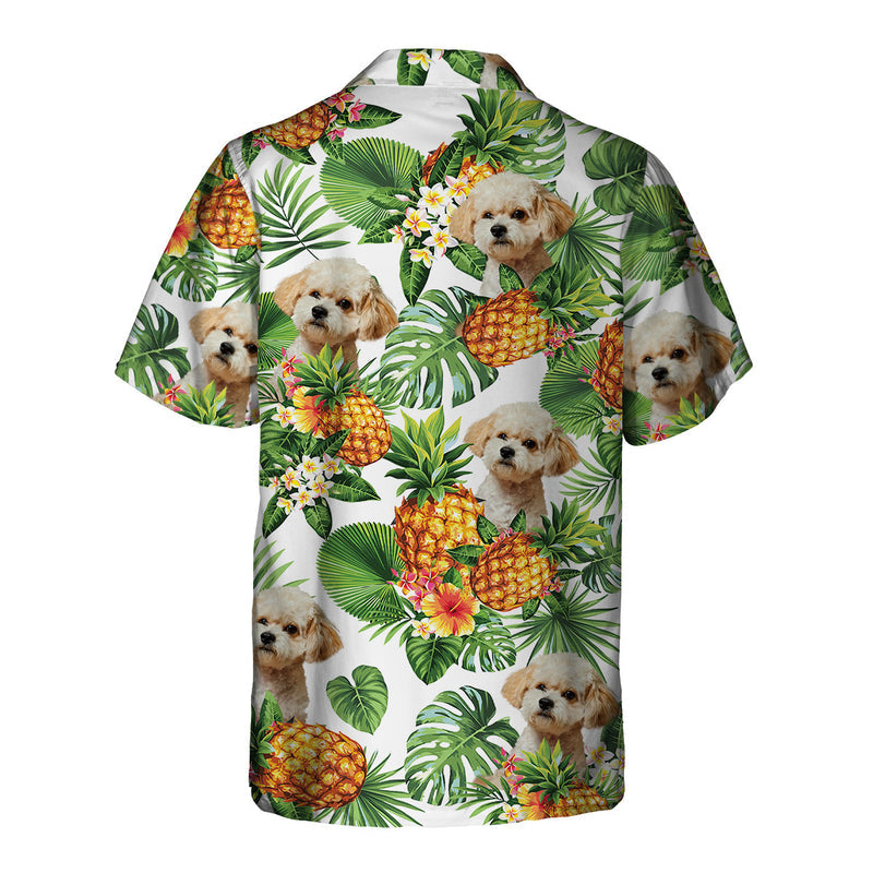 Maltipoo Tropical Pattern Hawaiian Shirt, Dog lover Hawaiian Shirt, summer gift for men and women HO2900