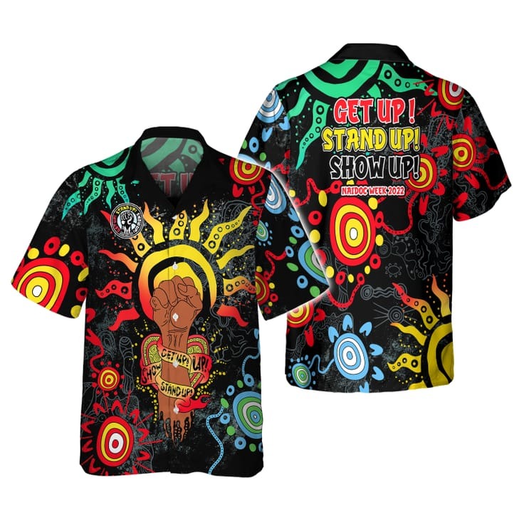 Naidoc Week 2022 3D Hawaiian Shirt, Naidoc Week Gift,Australia Hawaiian Shirt HO5147