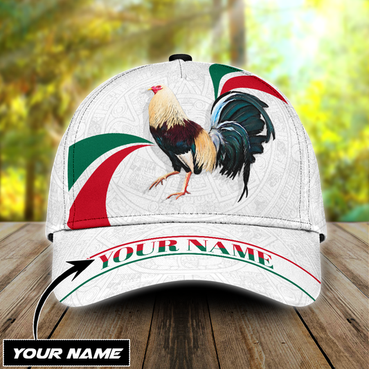 Personalized Rooster Line 3D Printed Baseball Classic Cap Hat For Men And Women Chicken Lovers CO0481