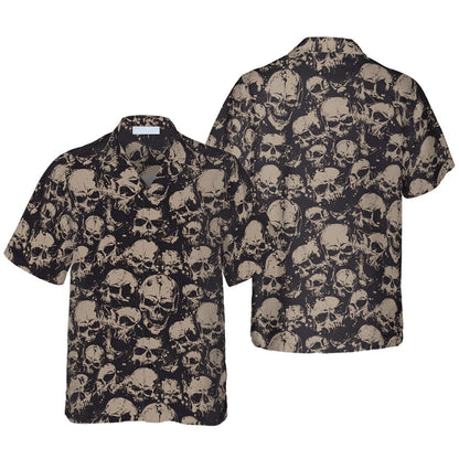Skull And Cool Hawaiian Shirt For men, Summer gift, Gift for skull lover HO2908