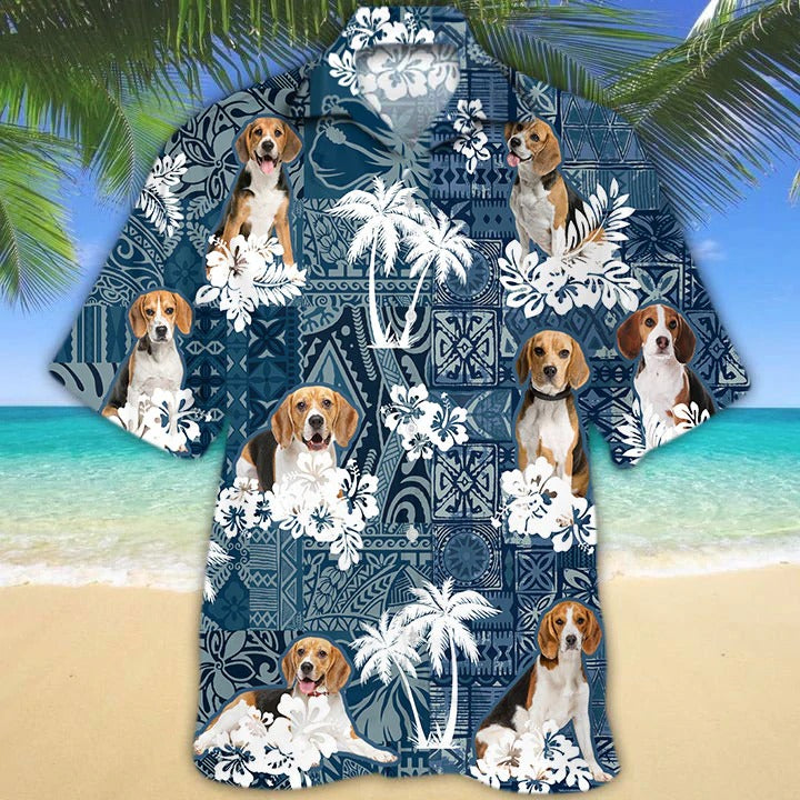Beagle Hawaiian Shirt, Birthday Gifts To Dog Lovers, Animal Hawaii Beach Shirts HO4871