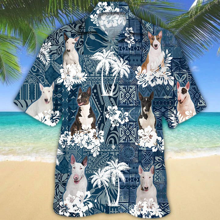 3D Full Printed Dog In Hawaiian Beach Shirts, Hawaii Aloha Summer Shirts For Dog Lover, Dog Hawaiian Shirt HO4883