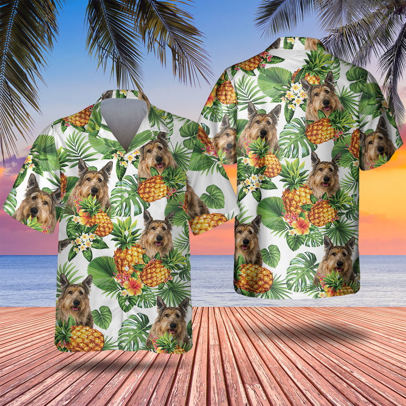 Berger Picard Tropical Pattern Hawaiian Shirt, Dog Hawaiian Shirt, summer gift for men and women HO2893