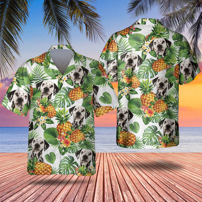 Dalmatian Tropical Pattern Hawaiian Shirt, Dog lover Hawaiian Shirt, summer gift for men and women HO2896