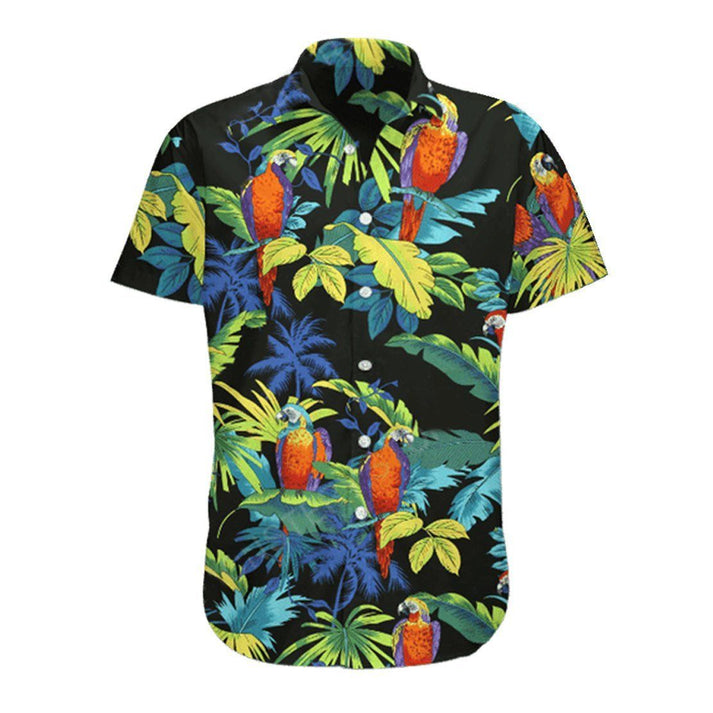 Lasfour - 3D Jim Carrey In Ace Ventura Pet Detective Hawaii Shirt, Hawaiian Shirts for Men Short Sleeve Aloha Beach Shirt HO3267