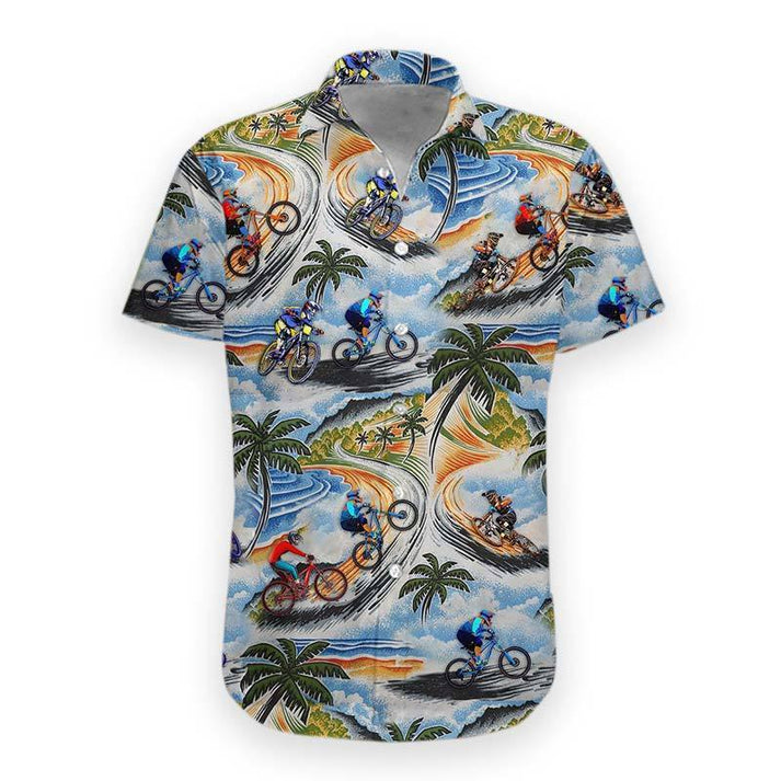 Lasfour - 3D Mountain Biking Hawaiian Shirt for men and women HO3256