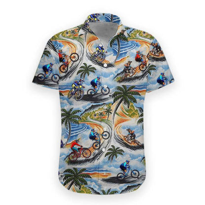 Lasfour - 3D Mountain Biking Hawaiian Shirt for men and women HO3256
