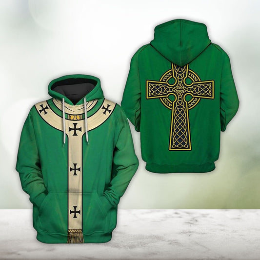 Saint Patrick's Day 3D All Over Print Hoodie Gift For Friends Birthday Holiday FullSize S-3XL PO0263