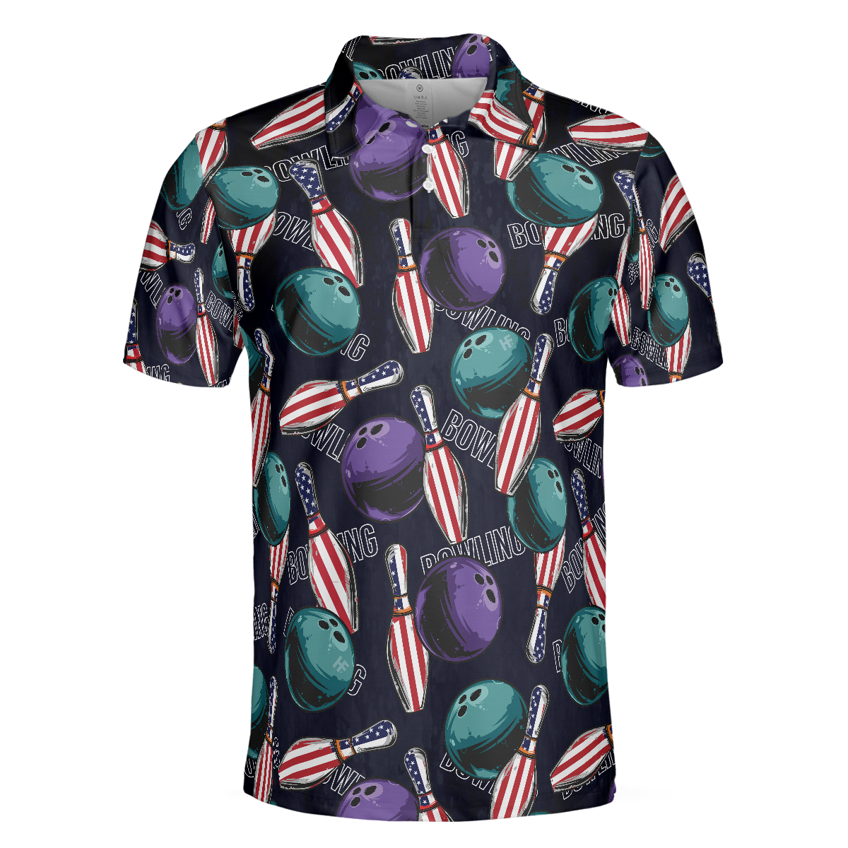 Custom Bowling Polo Shirts Unisex BO0274